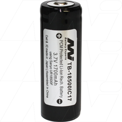 MI Battery Experts TB-18500IC17-BP1